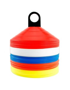 Pack 60 conos flexibles bajos multicolor (Zastor)