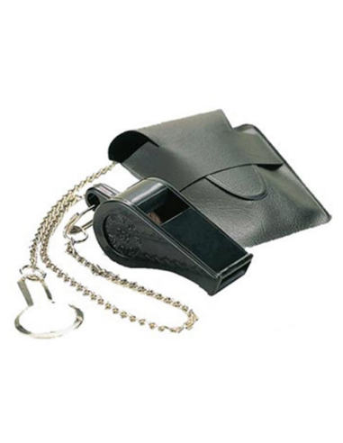 Silbato N-1B con anilla, cadena y funda (Naysir)