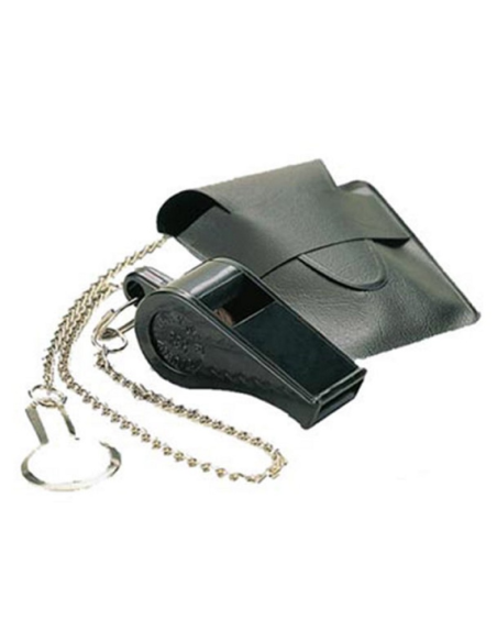 Silbato N-1B con anilla, cadena y funda (Naysir)