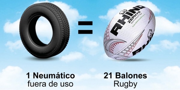 Balones reciclados Rhino
